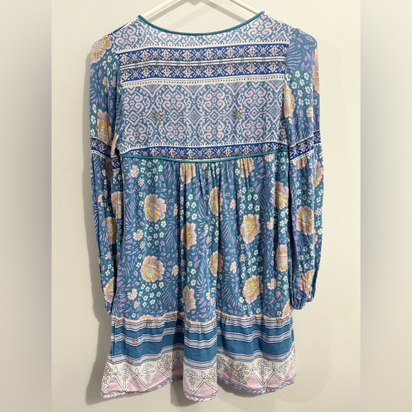 Free People Sweet Poland Boho Peasant Tunic Top Womens Size XS - Picture 5 of 5